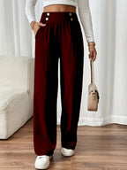 Emillia | Elegant Straight-Leg Office Pants 3