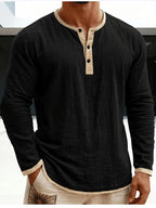 Colton | Casual Long Sleeve Button Summer Shirt 4