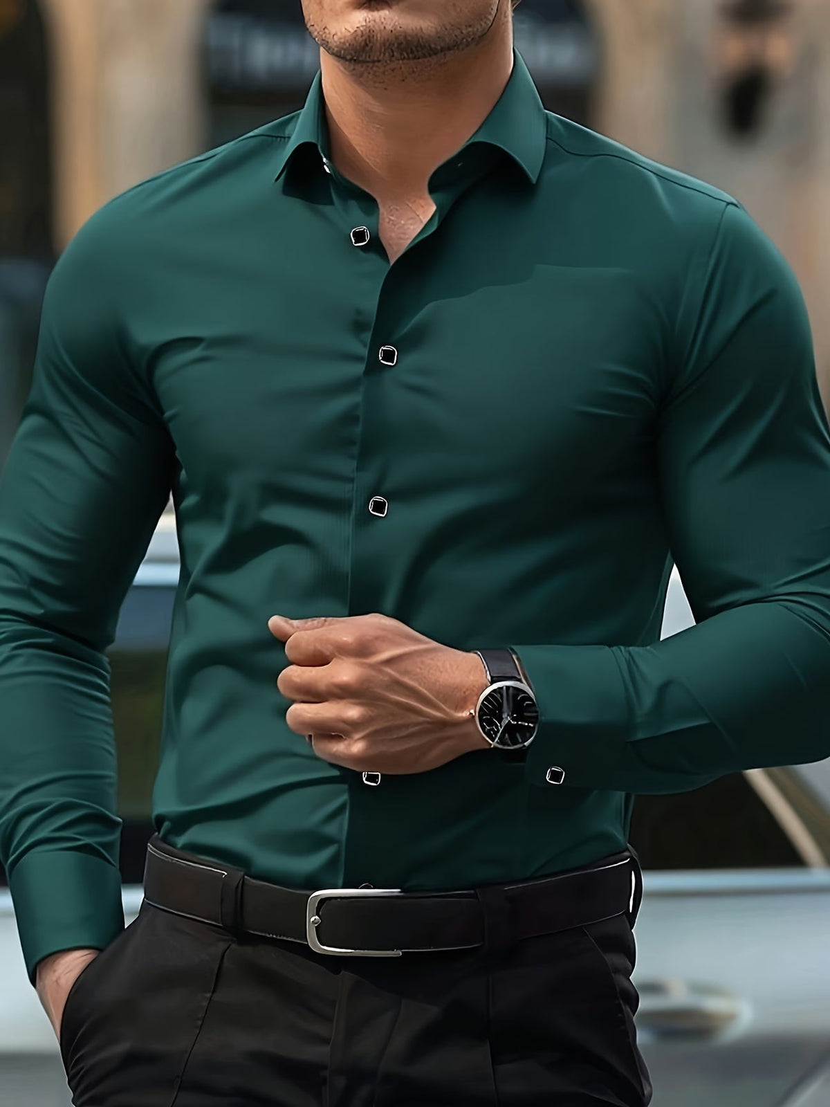 Arvid | Classic Long Sleeve Everyday Shirt 4
