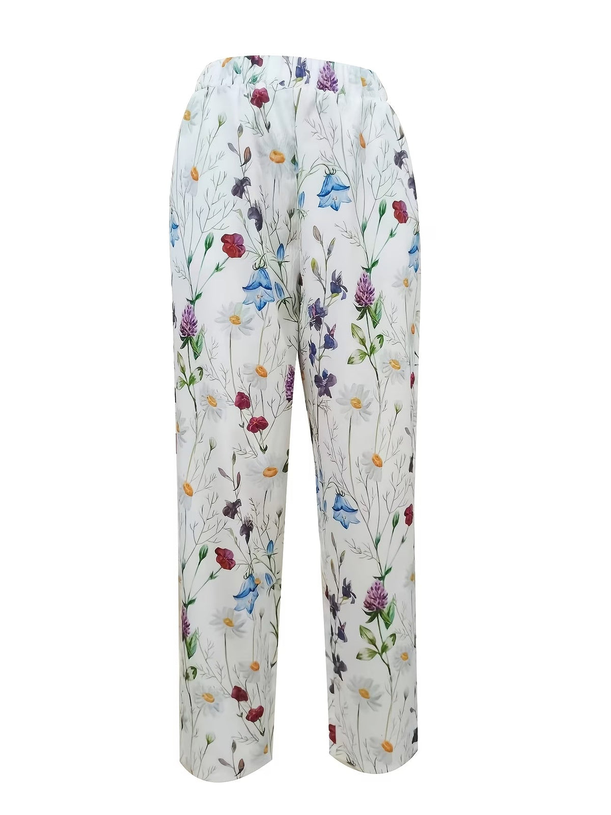 Rose | Stylish Floral Summer Pants 3