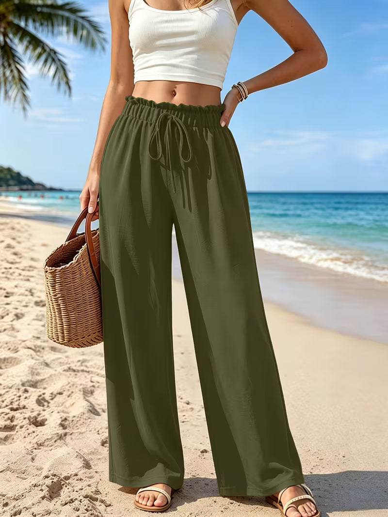 Caroline | Casual Summer Wide-Leg Pants 5