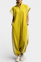 Gillian | Stylish Sleeveless Zip Neck Jumpsuit 5