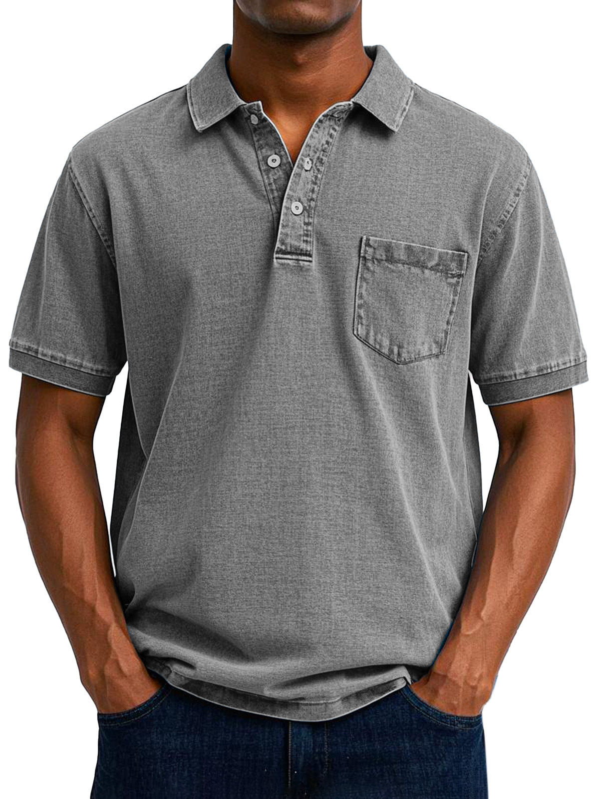 Cedric | Vintage Casual Polo Shirt 3