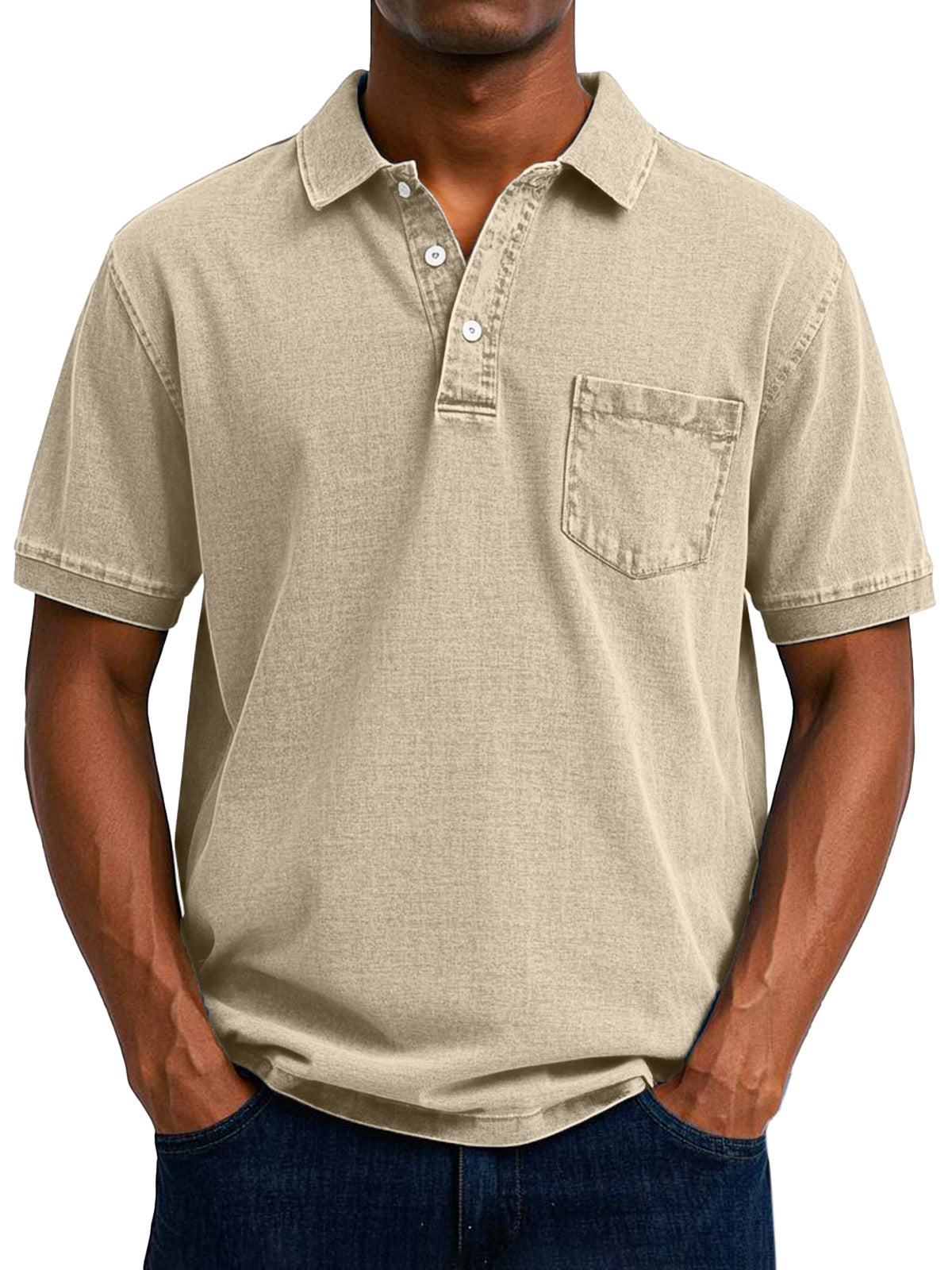 Cedric | Vintage Casual Polo Shirt 7