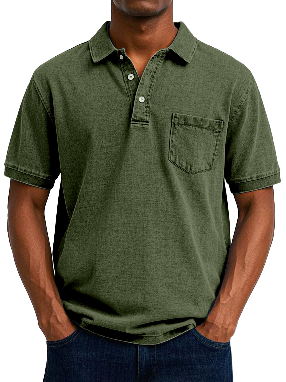 Cedric | Vintage Casual Polo Shirt 6