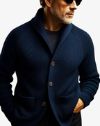 Lawrence | Tailored Button-Front Knit Cardigan 10