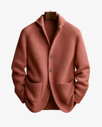 Lawrence | Tailored Button-Front Knit Cardigan 7