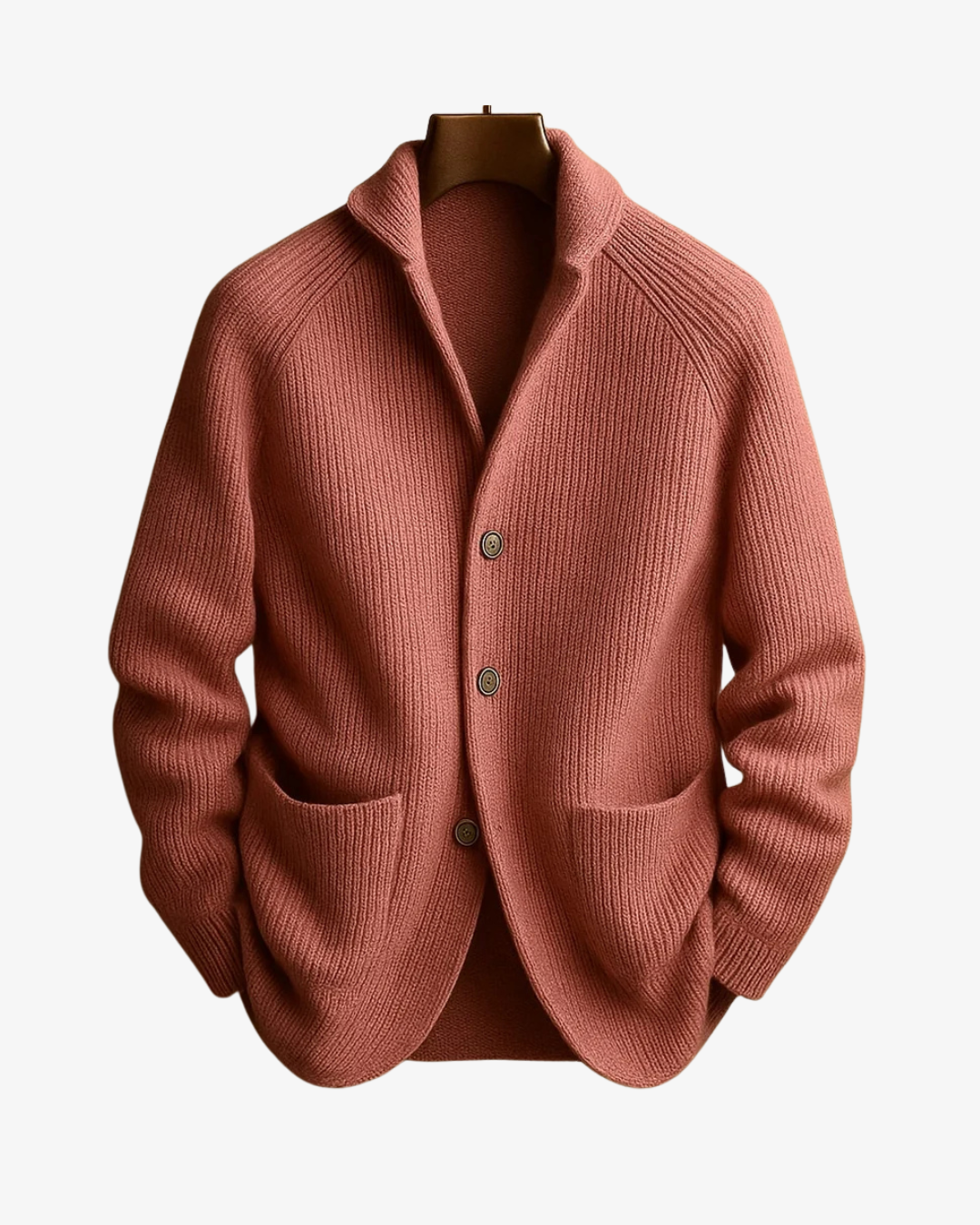 Lawrence | Tailored Button-Front Knit Cardigan 7