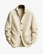 Lawrence | Tailored Button-Front Knit Cardigan 4