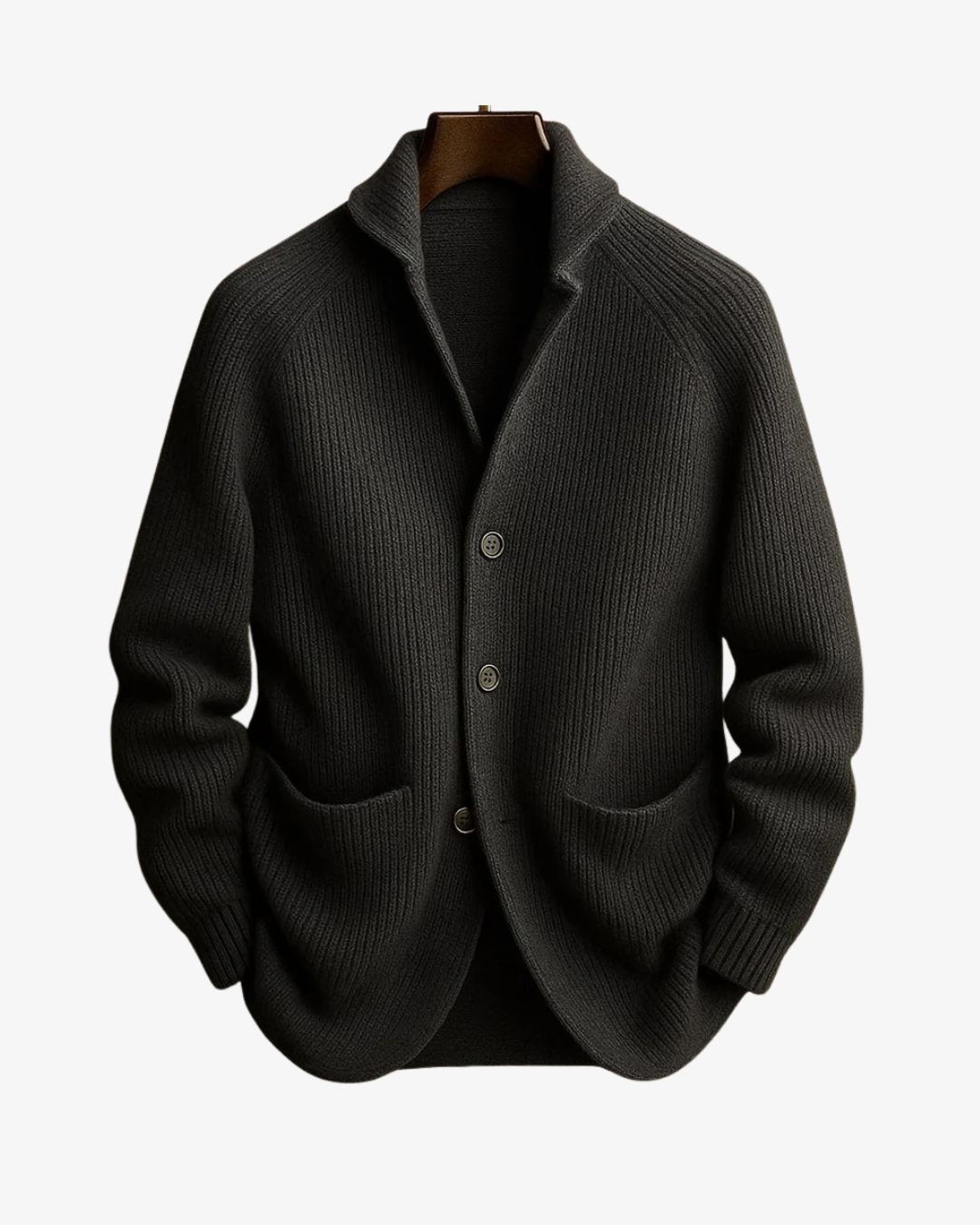 Lawrence | Tailored Button-Front Knit Cardigan 2