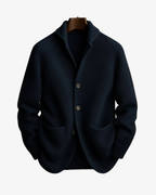 Lawrence | Tailored Button-Front Knit Cardigan 6
