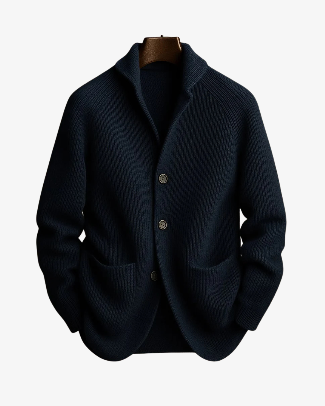 Lawrence | Tailored Button-Front Knit Cardigan 6