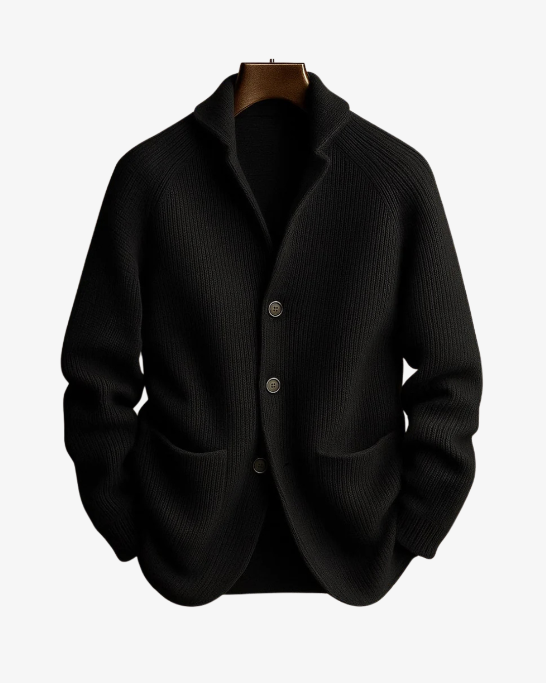 Lawrence | Tailored Button-Front Knit Cardigan 5