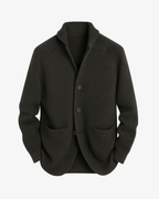 Lawrence | Tailored Button-Front Knit Cardigan 1