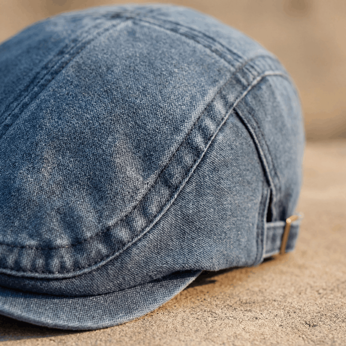 Arthuro | Classic Denim Flat Cap 4