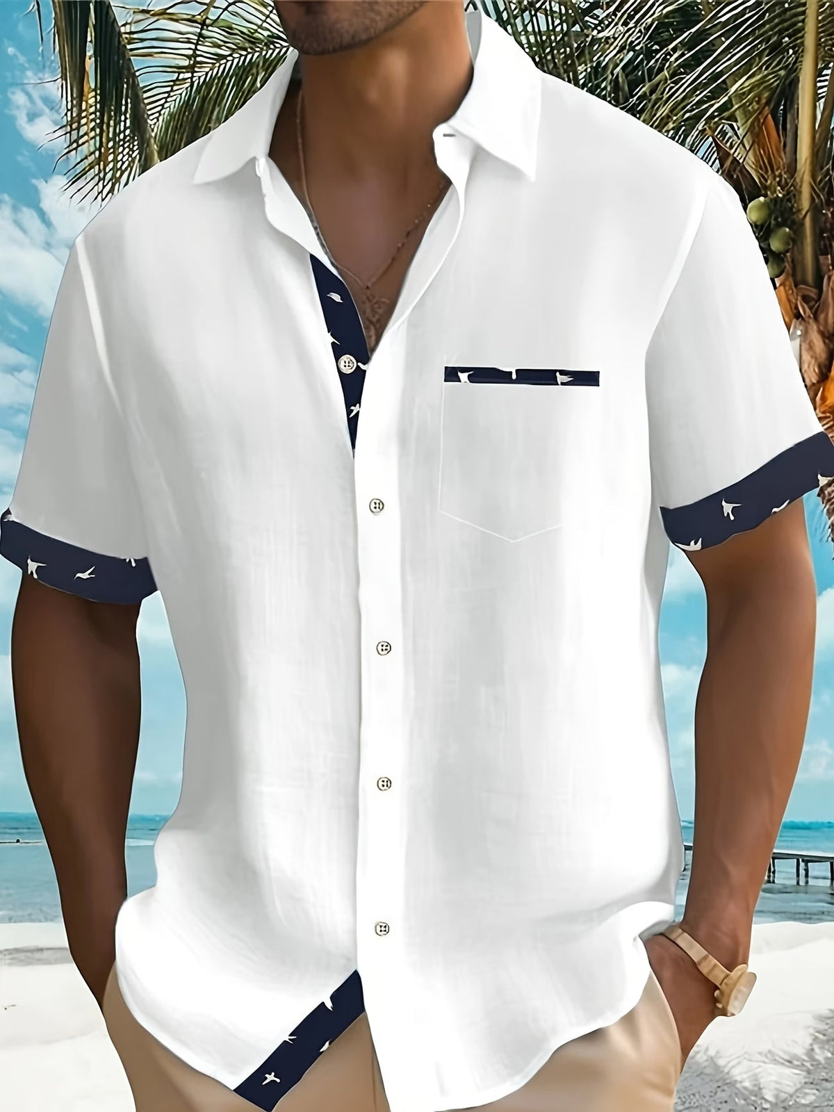 Brennan | Classic Button Summer Shirt 2