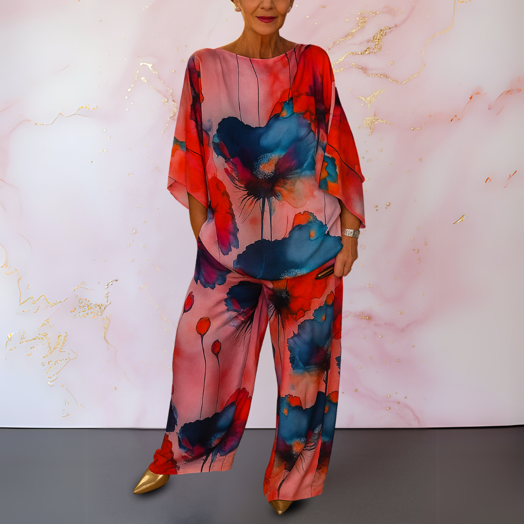 Cordelia | Stylish Satin Two-Piece Set 6