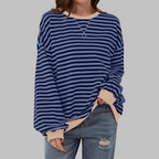 Mireille | Casual Long Sleeve Striped Sweatshirt 9