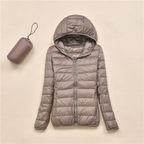 Women's Lightweight Hooded Puffer Jacket for Travel 5