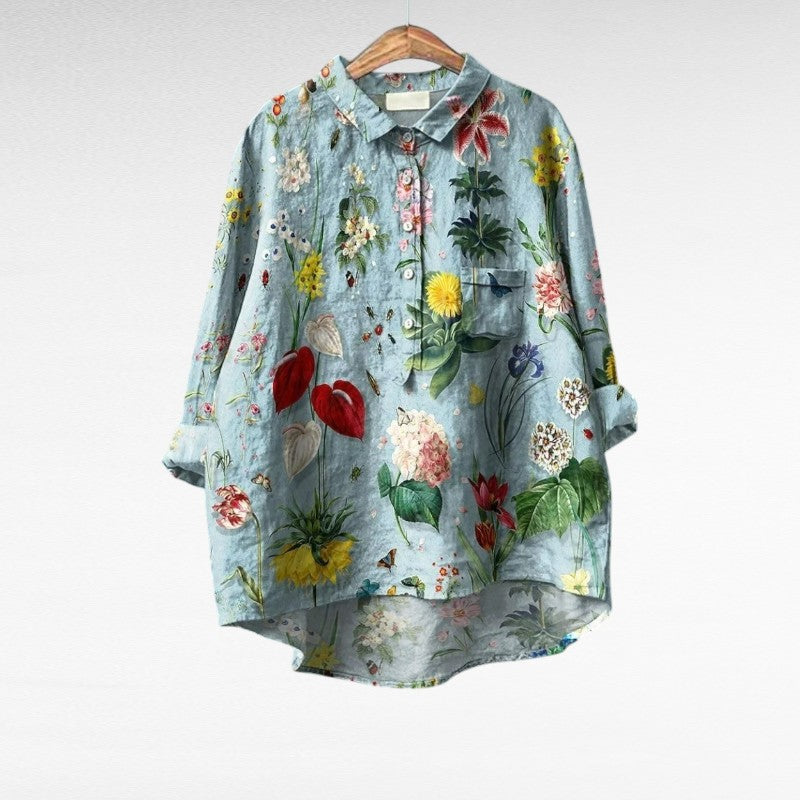 Inara | Chic Vintage Summer Blouse 1