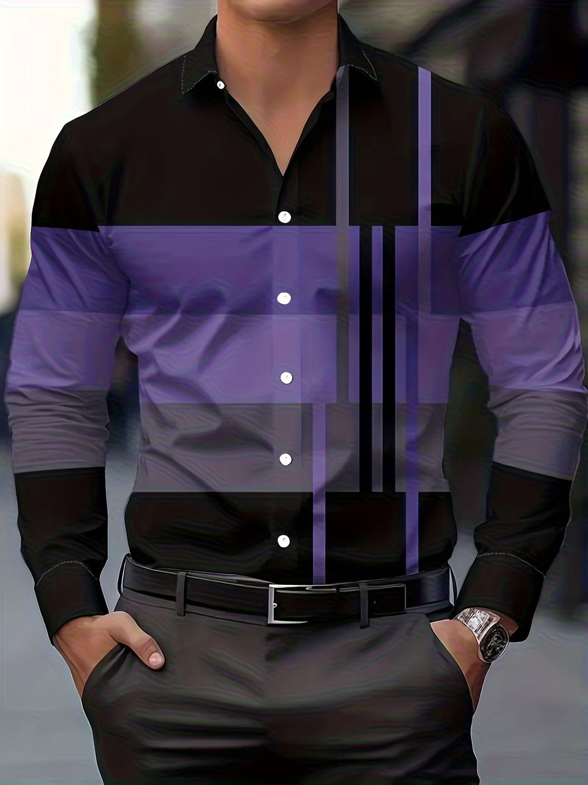 Edward | Stylish Checkered Button Shirt 2