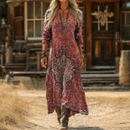 Estrella | Vintage Mandella Long Sleeve Dress 2
