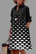 Valentina | Stylish Dotted Midi Dress 1