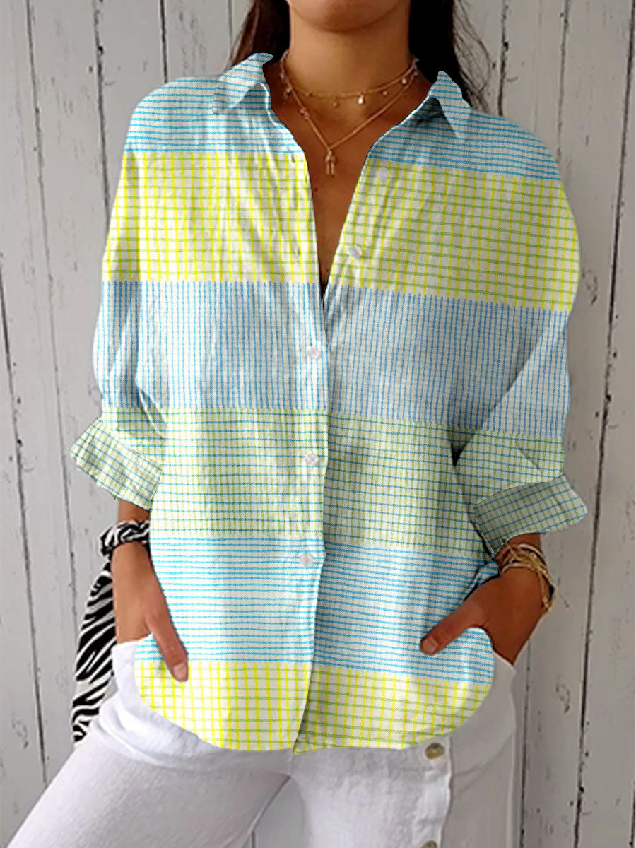 Teresa | Stylish Multicolor Striped Blouse 1