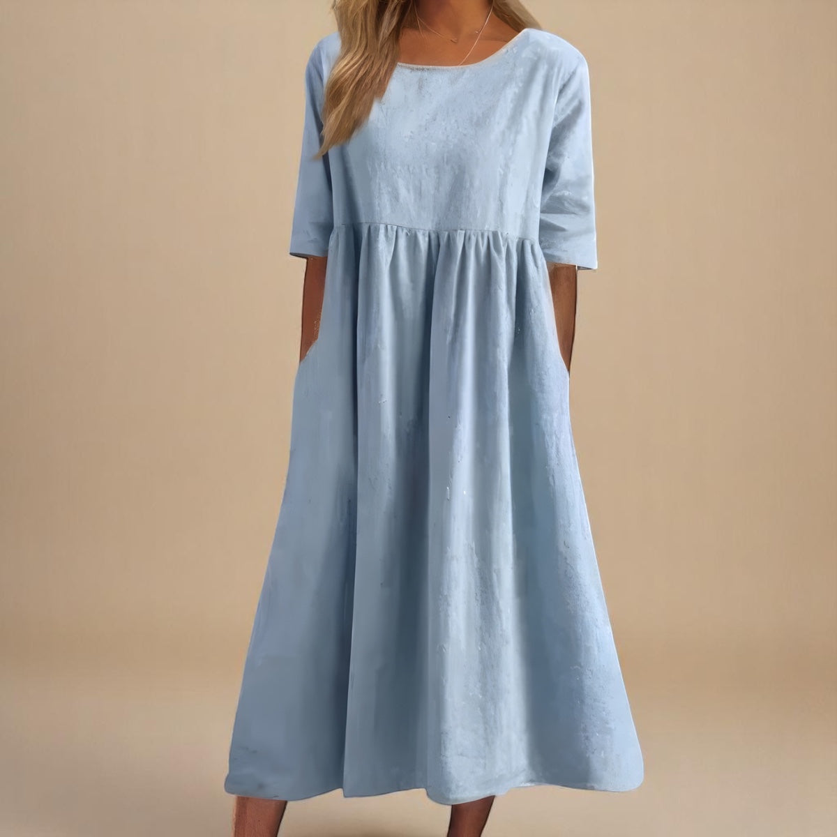 Aurelia | Classic Mid Sleeve Dress 5