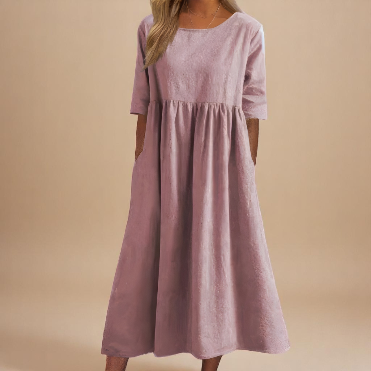 Aurelia | Classic Mid Sleeve Dress 8