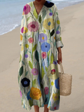 Gwendolyn | Casual Floral Long Dress 1