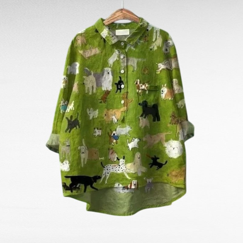 Kaela | Vintage-Inspired Dog Blouse 1