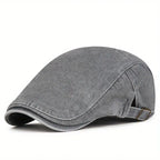 George | Classic Washed Flat Cap 10