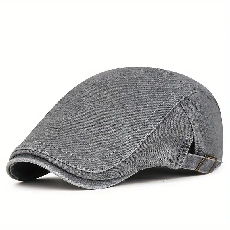 George | Classic Washed Flat Cap 10