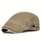 George | Classic Washed Flat Cap 8