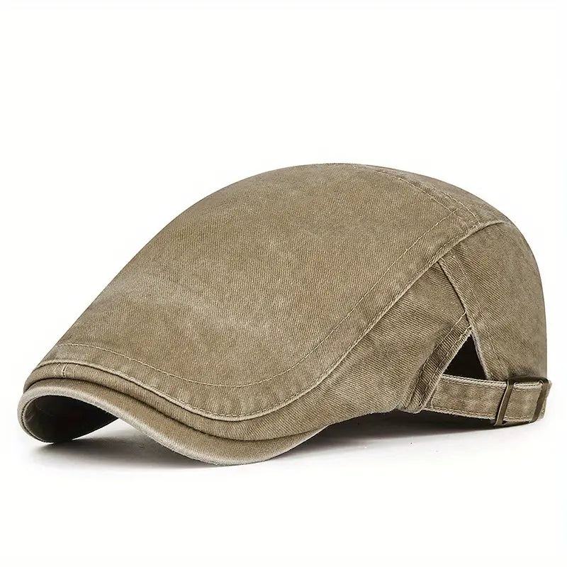 George | Classic Washed Flat Cap 8