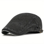 George | Classic Washed Flat Cap 7