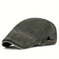 George | Classic Washed Flat Cap 11