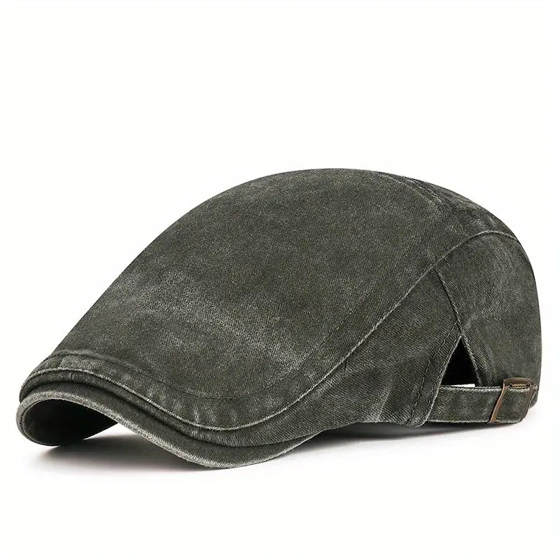 George | Classic Washed Flat Cap 11