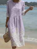 Tiffy | Short Sleeve Floral Dress 1