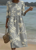 Ashley | Floral Wrap Midi Dress 1
