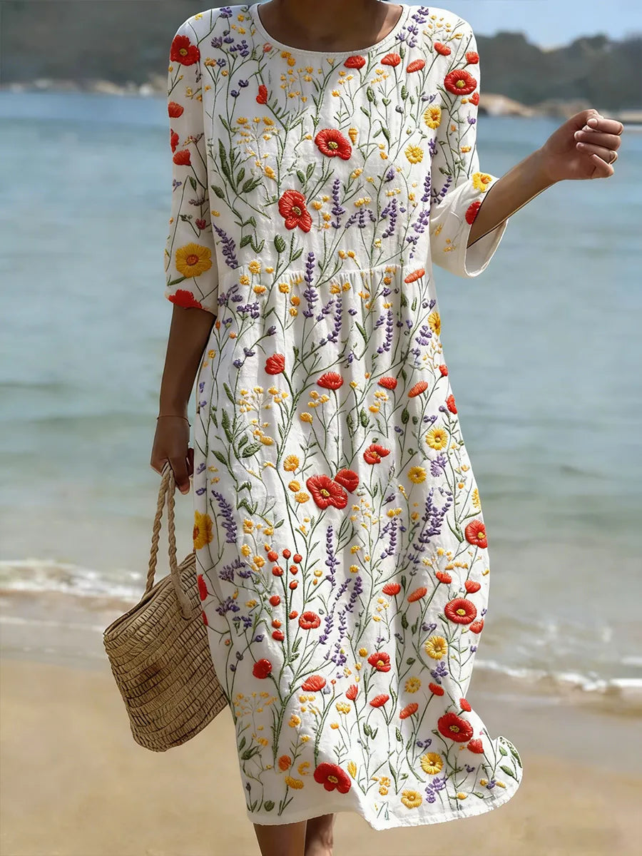 Christina | Floral Maxi Dress 1