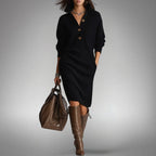 Naomi | Sophisticated High Neck Dress 8
