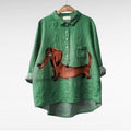 Meliora | Vintage Chic Dog Blouse 1