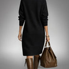Naomi | Sophisticated High Neck Dress 9