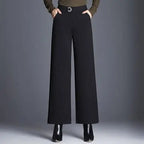 Jenny | Checked Wide-Leg Pants 7