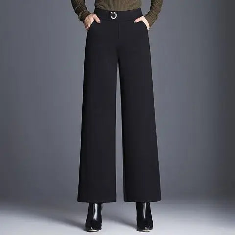 Jenny | Checked Wide-Leg Pants 7