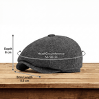 Charles | Classic Everyday Blend Flat Cap 3