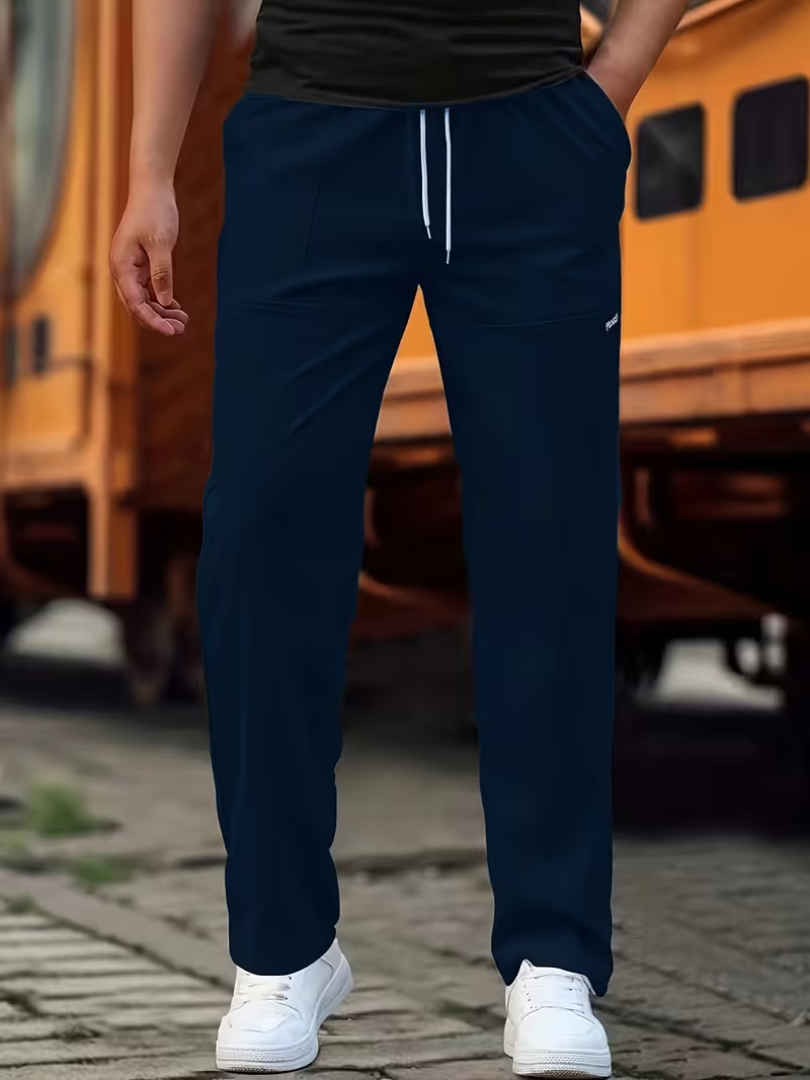 Jasper | Casual Lightweight Straight-Leg Pants 1