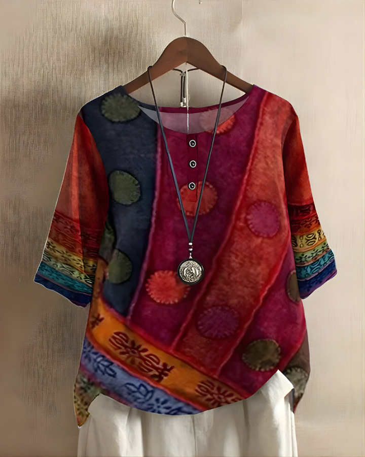 Sophie | Relaxed Summer Boho Top 1